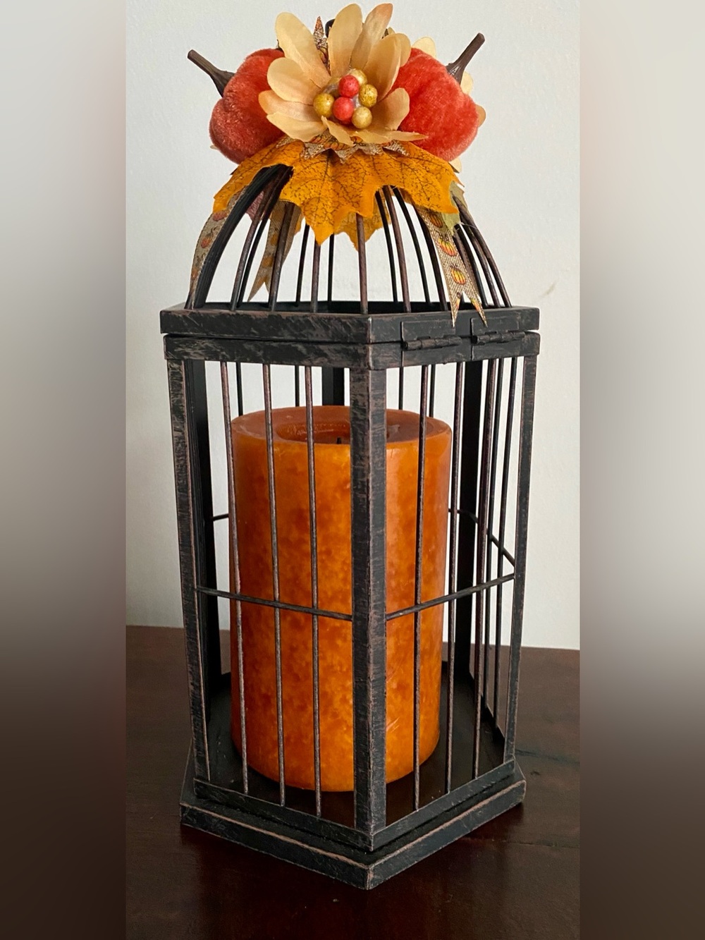 Fall Lantern - Picture 2 of 3